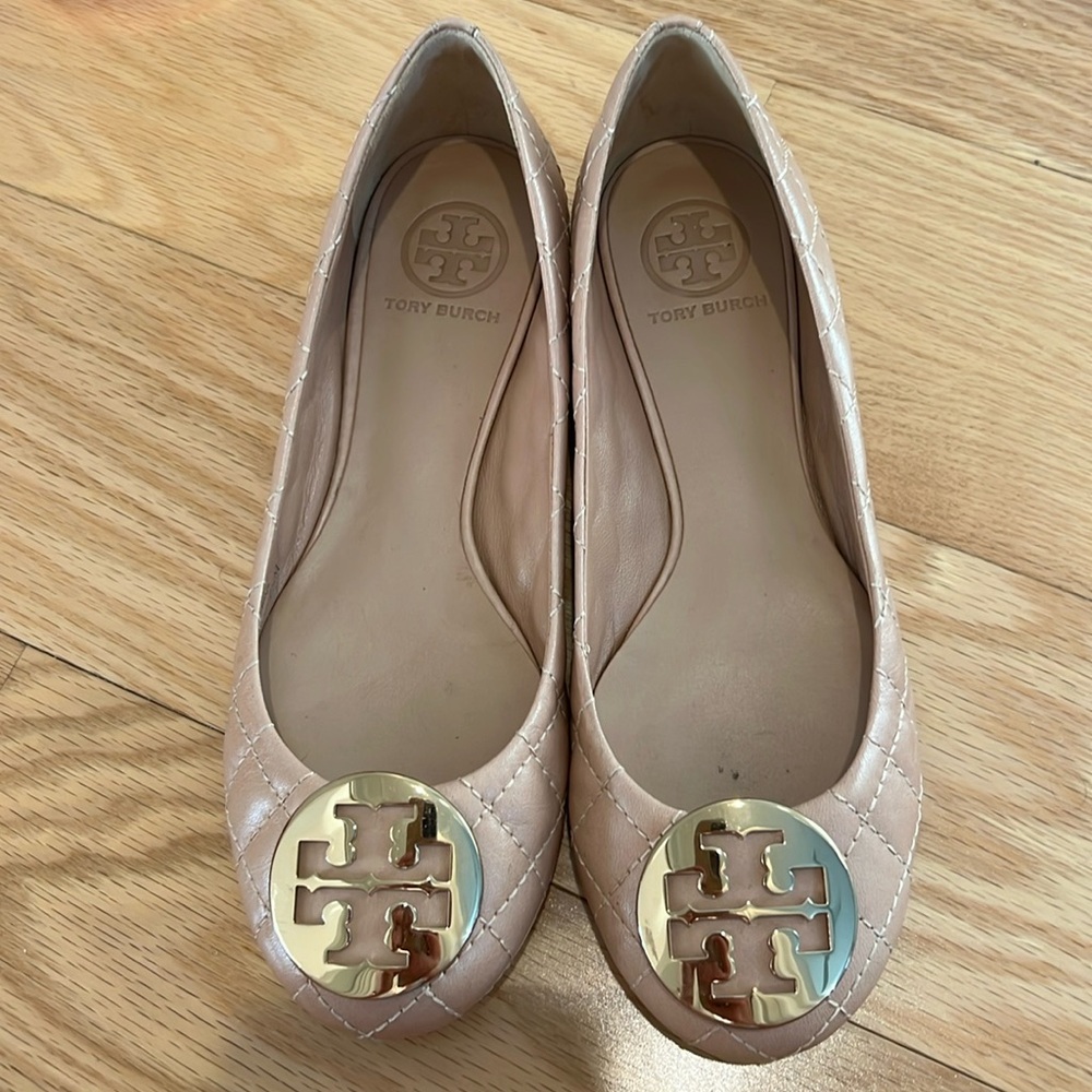 Tory Burch Quilted Benton Shoes Size 7.5